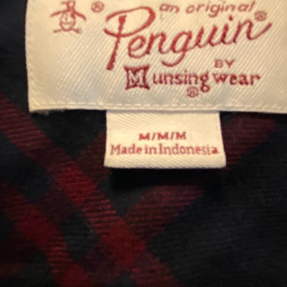 Penguin Flannel Button Down Shirt - Picture 4 of 4